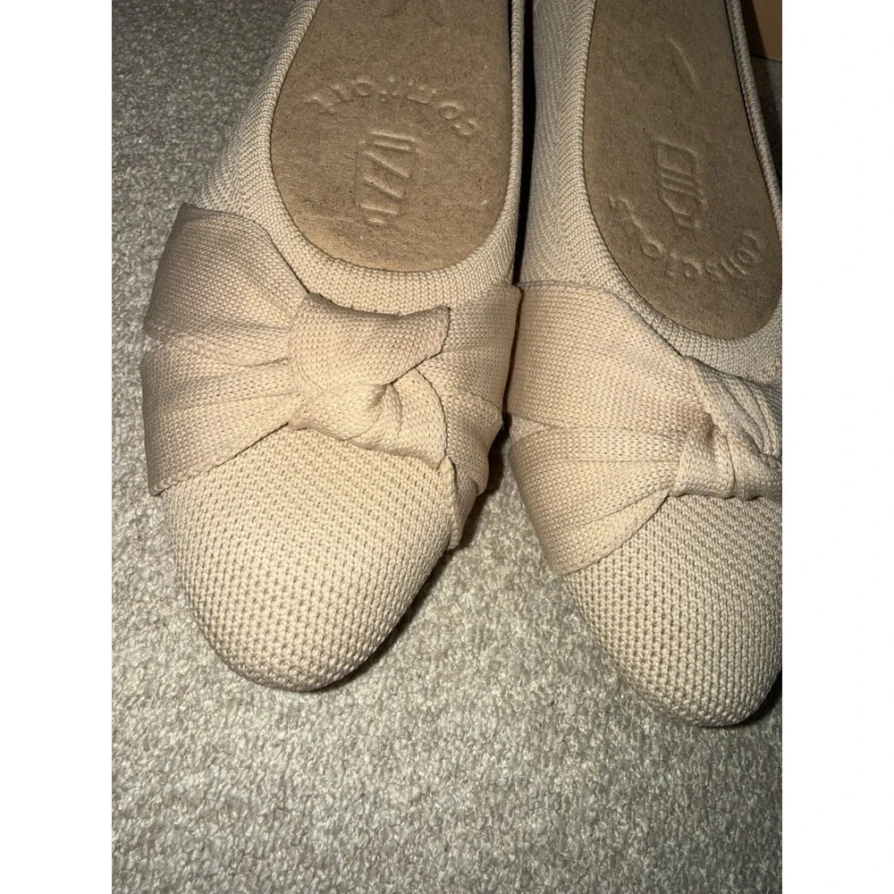 VIVAIA Bibi Knot Ballet Flats Elegant Almond Toe Comfort Chic Everyday Shoes 8